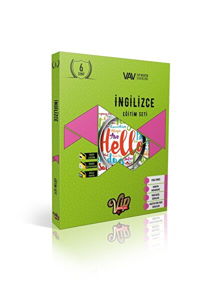 vip yayınları Vip Yayınları 6. Sınıf İngilizce Eğitim Seti 33 Fasikül