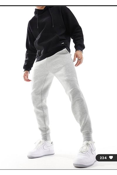 FUNSTYLE Ανδρική φόρμα Jogger σε γκρι χρώμα