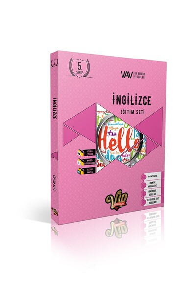 vip yayınları Vip Yayınları 5. Sınıf İngilizce Eğitim Seti 33 Fasikül