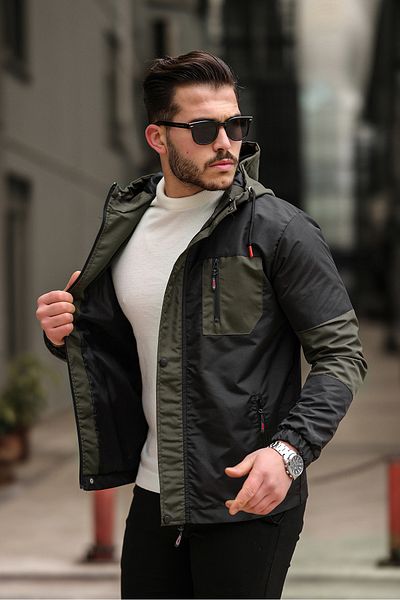 GOOD FASHION Men's Black Jean Jacket - Relaxed Fit- Trendyol GOOD FASHION Men's Black Jean Jacket - Relaxed Fit- Trendyol