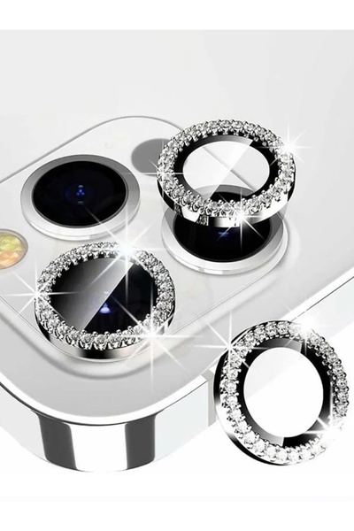 Lokomotive Iphone 11 / 11 Pro / 11 Pro Max / 12 / 12 Mini Uyumlu Taşlı Kamera...