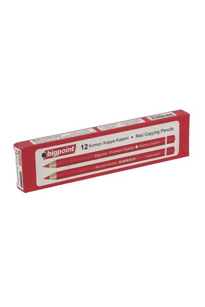 Bigpoint Red Copy Pen 12 Pieces Box