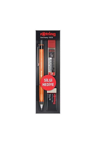 Rotring Visuclick Versatil Min - 0.5 Mm Orange 3-Piece School Set
