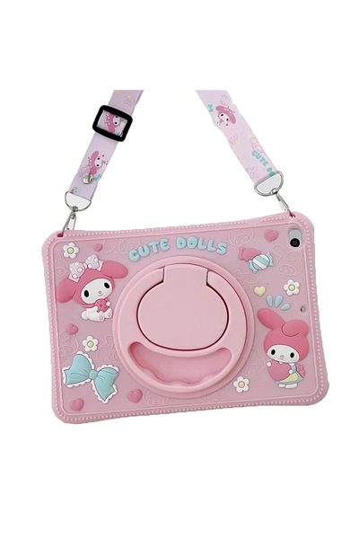 UnDePlus iPad Mini 5 Mini 4 Compatible Case Cute Dolls Kids Character Case A2133 A2124 A2125 A2126 A1538 A1550