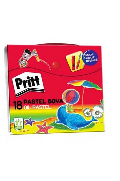 Pritt Pritt Pastel Paint 18 Color Set with Bag ( 1048063 )