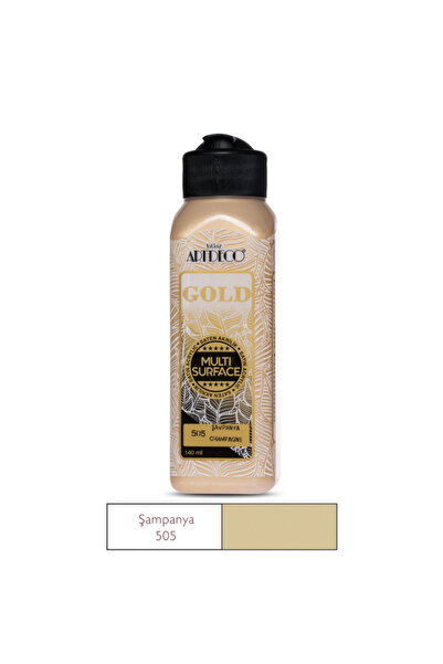 Artdeco 71r Gold Metalik Akrilik Boya 505 Şampanya 140ml