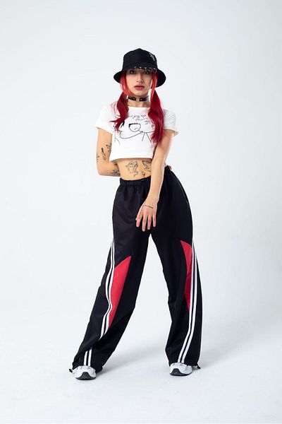 DENİKK Harajuku Style Parachute Pants Cargo Sweatpants