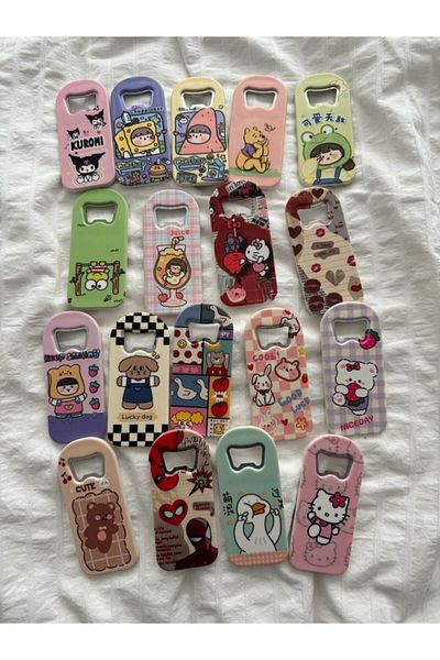 Planet Butik Sanrio Kawaii Cinnamoroll Keep Smiling Magnetic Bottle Cap Gift Opener - Kpop Y2K