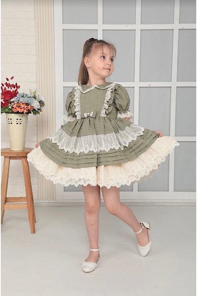 Miss Lorin Kids Denim Kids Dress