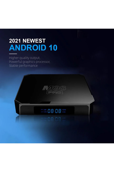 HEJARON LOBO Ultra Hd Android Tv Box 4k Android Tv Tv Box Tv Stick Akıllı Tv Medya Oynatıcı M98 PRO