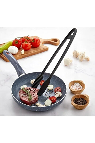 AYGÖREN HOME Gnarp Style Serving and Grilling Tongs Fireproof Non-Stick Tongs Non-Slip Barbecue Tongs