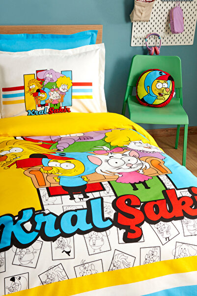 Karaca Home King Şakir Tight Friends Single Duvet Cover Set