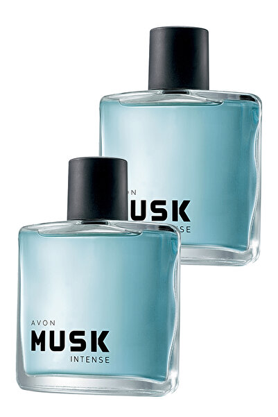 AVON Musk Intense Erkek Parfüm Edt 75 Ml. İkili Set