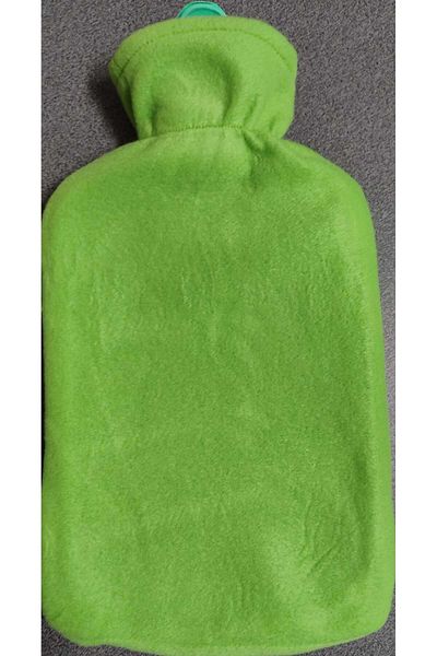 Star Baby Green Fleece Covered Hot Water Bag - 2 Lt