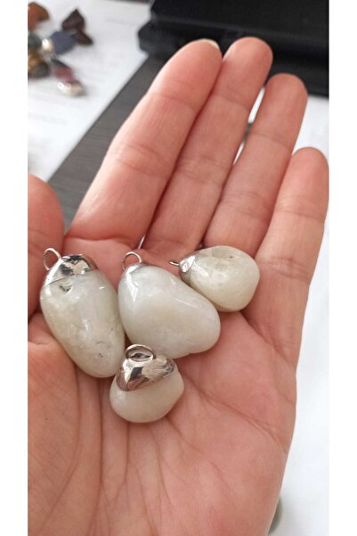Astrostone KUVARS DOĞAL TAŞ KOLYE UCU