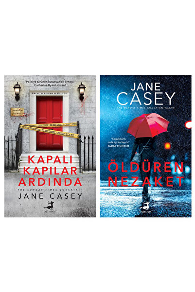 Olimpos Yayınları Kapalı Kapılar Ardında - Öldüren Nezaket (Jane Casey 2 Kitap Set)