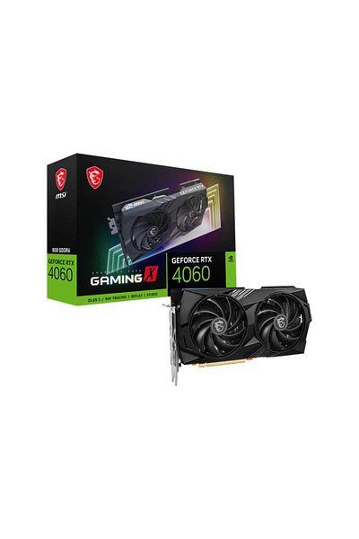 MSI GEFORCE RTX4060 GAMING X 8G 8GB GDDR6 128BIT 1XHDMI 3XDP GRAPHICS CARD Compatible