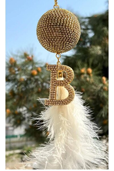 HİLALSHOP Disko Topu Kristal Taşlı Dikiz Ayna Süsü(İSTEDİĞİNİZ HARF VE RENKLE...