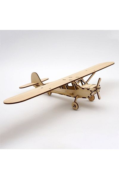 TLR hobi 3D Wooden Puzzle Piper J3 Airplane