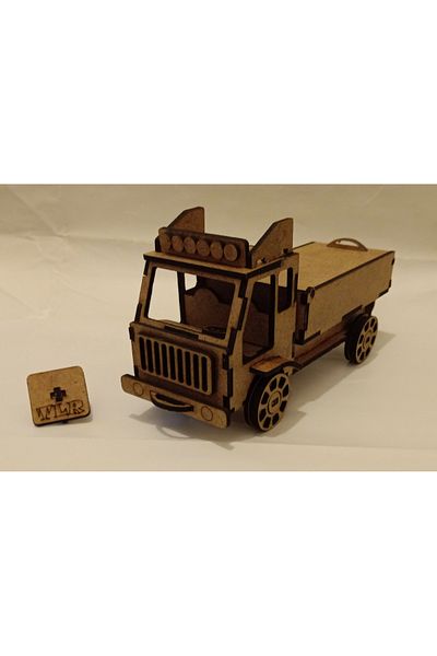 TLR hobi Dump Truck Wooden Model