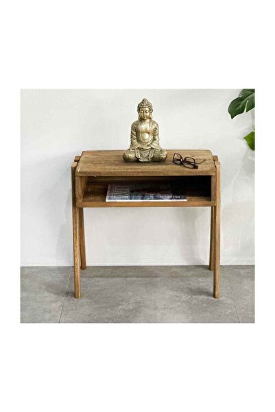 Weblonya Ahşap Komodin Sehpa Yan Sehpa Açık Raf 5316