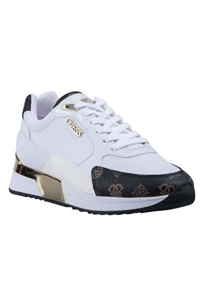 Guess Pantofi albi de damă Moxea