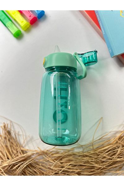 Tohana H20 Colorful Polycarbonate Sports Sports Water Bottle with Straw Children's Junior Water Bottle Water Bottle Water Bottle 1000ml