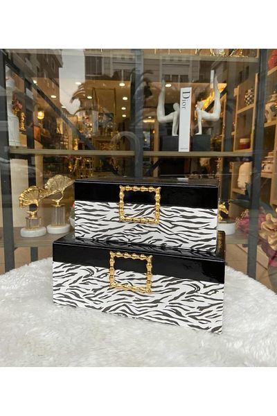 Santara ELEGANȚĂ CUTIE DECORATIVĂ DUBLĂ DE CALITATE SUPERIOR