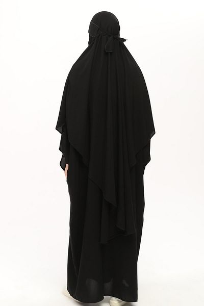 Altobeh Sultanbaş Wedding Sheet Cilbab Khimar Abaya Λαβή Ελαστικός γιακάς με πέπλο Ferace Medina Silk