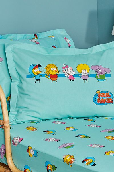 Karaca Home X Kral Şakir Family Single Sheet Set