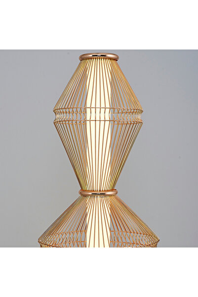 Özcan Aydınlatma 3224-L2-03 Trian Lambader Sarı