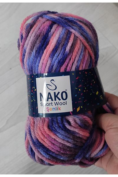 NAKO Sport wool φεστιβάλ 3 πακέτο