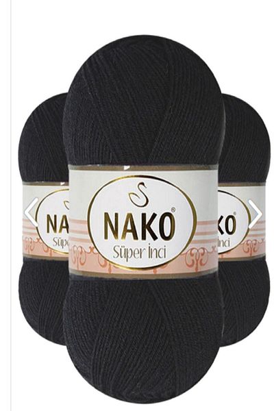 NAKO Super Pearl Black 5 Pieces Color: 217