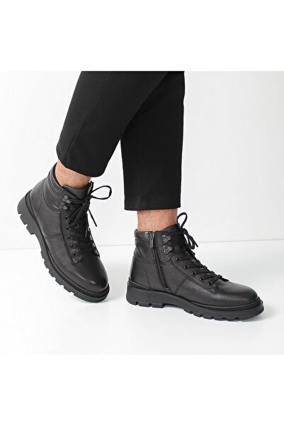 Celal Gültekin Siyah Deri Erkek Bot 550 4708-1