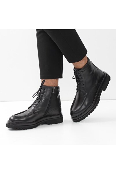 Celal Gültekin Siyah Erkek Deri Bot 395 2863-1