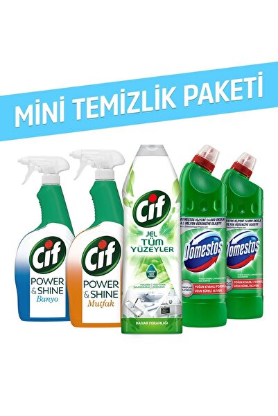 Domestos Cif +  Domestos Temizlik Paketi