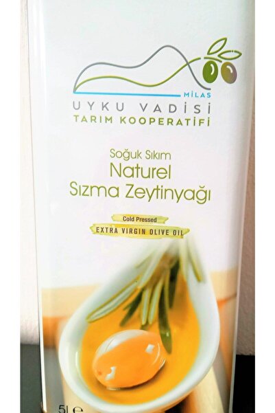 Milas uyku vadisi zeytinyağı Milas Uyku Vadisi Tarım Kooperatifi 5 Litre Soğuk Sıkım Natürel Zeytinyağı