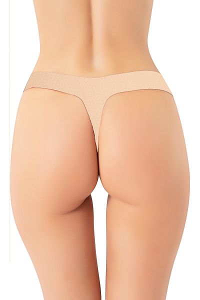 LÜXDRM 3130 Model - 5 Pieces Bamboo String Panties, Non-Marking, Soft and Flexible