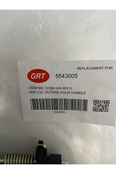 uca otomotiv Door Handle Exterior Front Left for Honda Civic 1996-2000 5543005