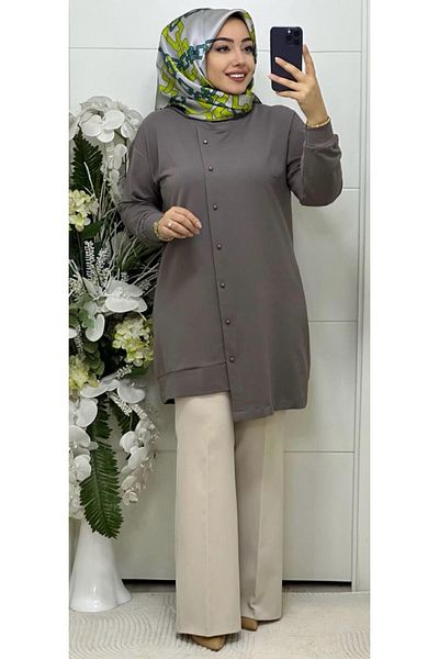 Ebrarengiz Moda ΣΤΑΓΟΝΑ ΒΑΜΒΑΚΙ ΣΥΜΠΑΝ ΓΥΝΑΙΚΕΙΟ ΤΟΥΝΙΚ