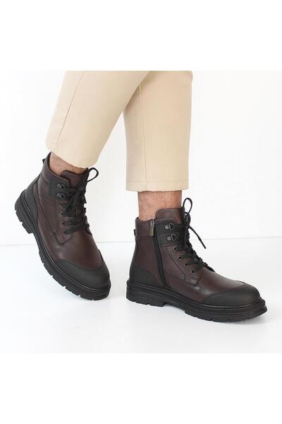 Celal Gültekin Kahverengi Erkek Deri Bot 550 4709-18847