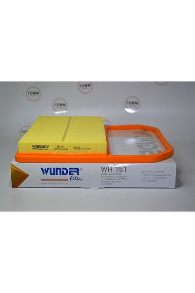 WUNDER FILTER Icon Group - Vw Group Fabia - Polo - Ibiza - Citigo 1.0 Tfsı - Mpı Air Filter - Wh151