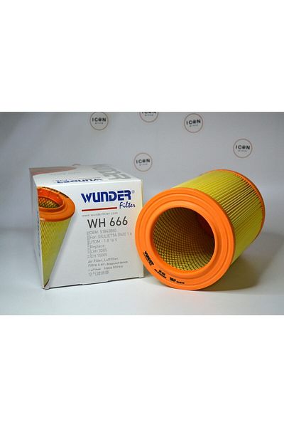 WUNDER FILTER Icon Group - Alfa Romeo Giulietta 1.6 Jtdm Air Filter - Wh 666