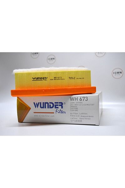 WUNDER FILTER Icon Group - Fiat Group 500x - Jeep Renegade Air Filter - Wh673