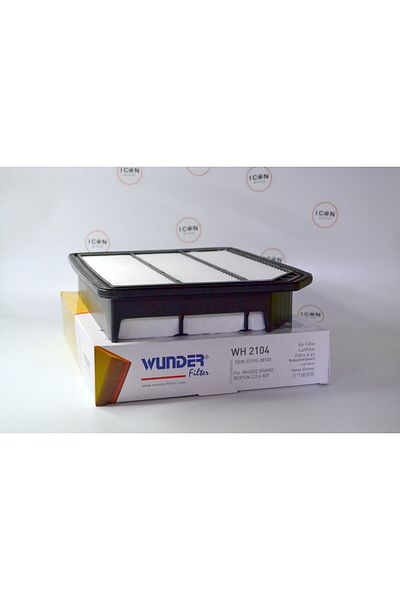 WUNDER FILTER Icon Group - سانج يونج موسو جراند - ريكستون 2.2 E-xdi فلتر الهواء - Wh 2104