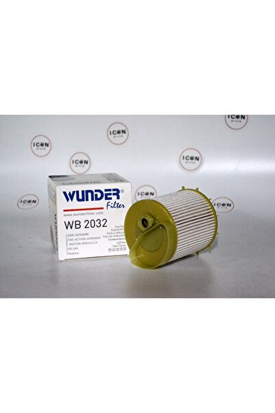WUNDER FILTER Icon Group - Ssangyong Actyon - Korando - Rexton - Rodius 2,0 Xdi 4x4 Yakıt Filtresi - Wb 2032