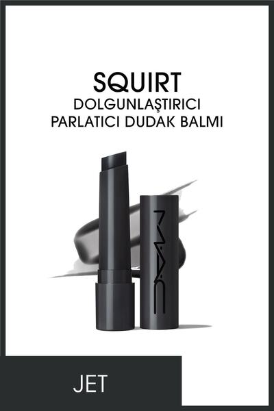 M.A.C بلسم الشفاه اللامع والحيوي والممتلئ (JET) سكويرت الملمع 2.3 جم