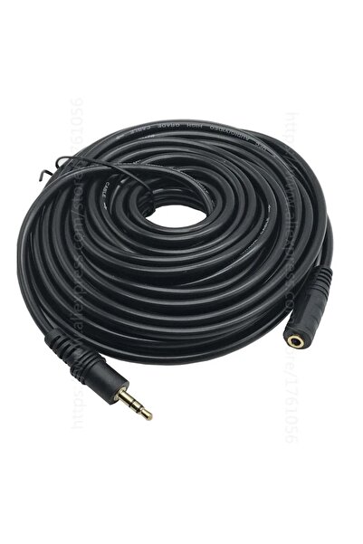 boblov 20 Metre Dişi Erkek Aux Kablo 3.5mm Stereo Müzik Ses Kablosu