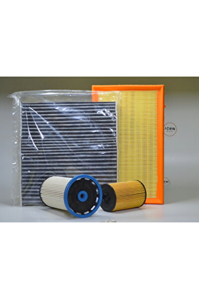 Mann-Filter Icon Group - Volkswagen Vw Group 1,6 Tdı Clh Motor Oto Bakım Filtre Seti