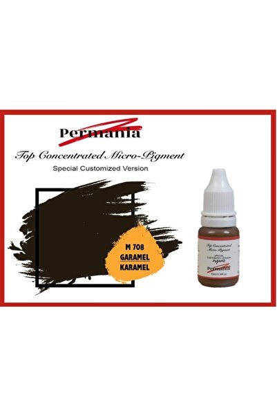 Fontenay Permania Kalıcı Makyaj Boyası Kaş Boyası Karamel 10ml